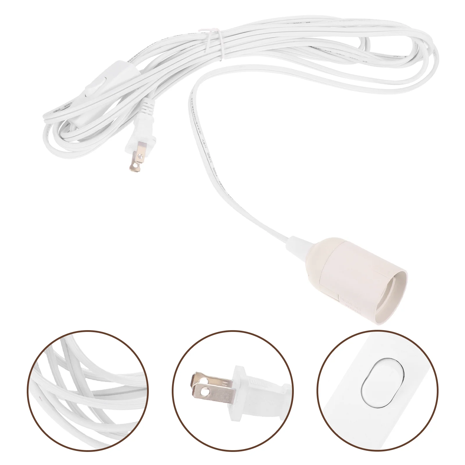 

Plug In Hanging Light Socket Plug In Cord Pendant Light Fixture Light Socket