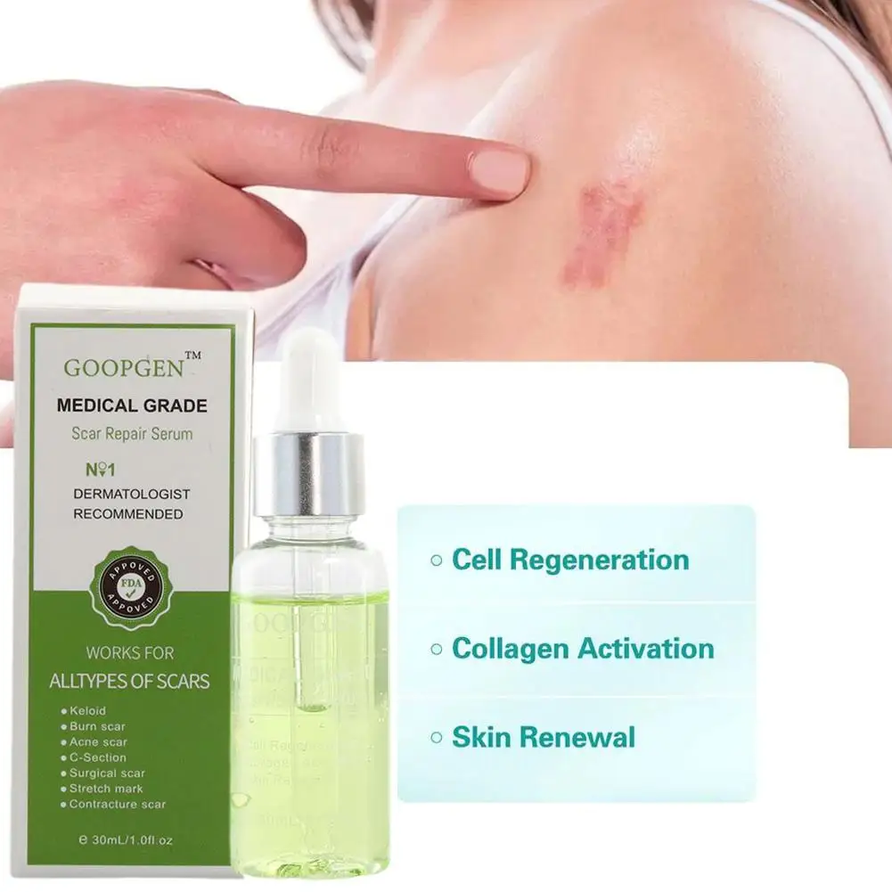 

Advanced Scar Repair Serum For All Types Of Scars Acne Scars Surgical Scars And Stretch Marks For Women Skin Care 2023 New I5W0