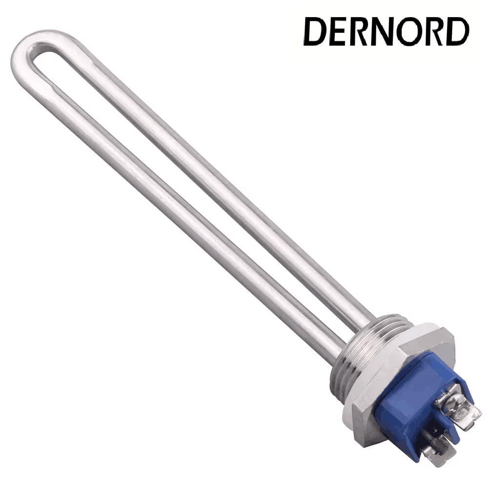 

Погружной нагреватель DERNORD 220В нержавеющая сталь 500/750/1000/1500 Вт