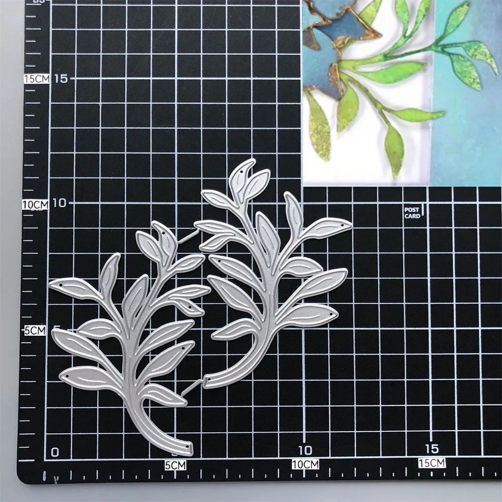 (23 стиля) новые цветы листья металлические режущие штампы фотоальбом поделки