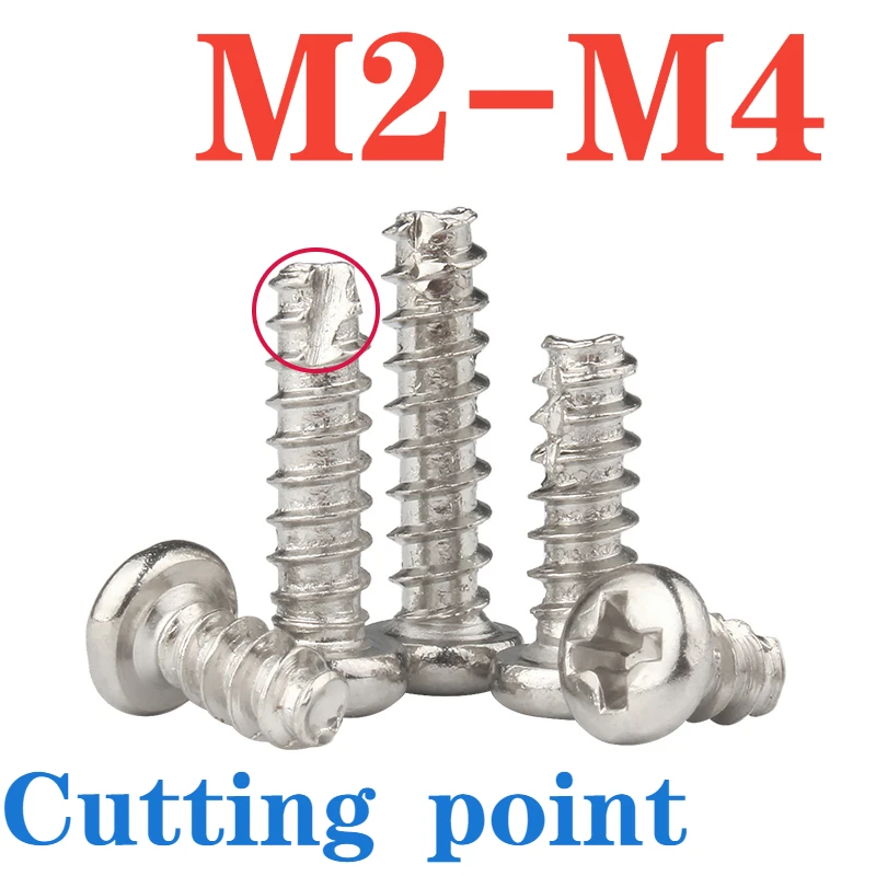 

Саморезы из углеродистой стали M2 M2.3 M2.6 M3 M3.5 M4