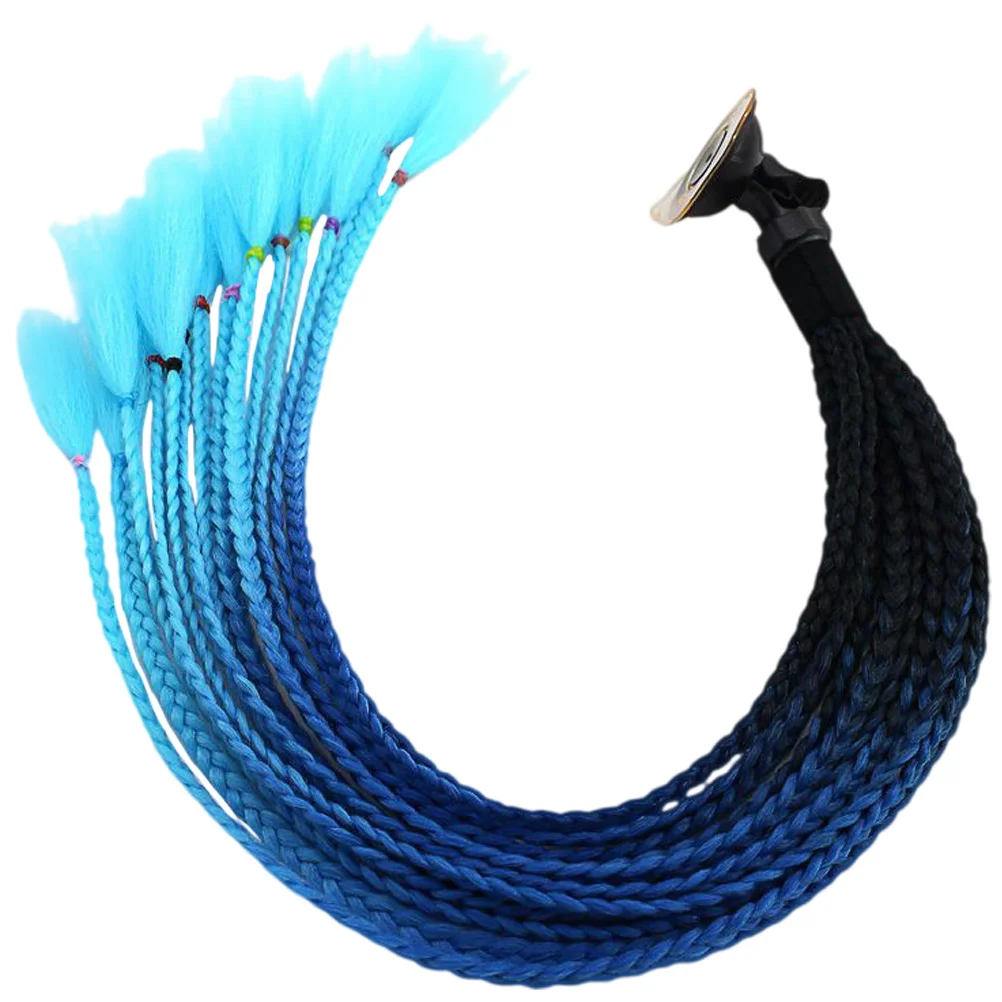 

Ponytail Motorcycle Sucker Ornament Decor Replaceable Dreadlocks Small