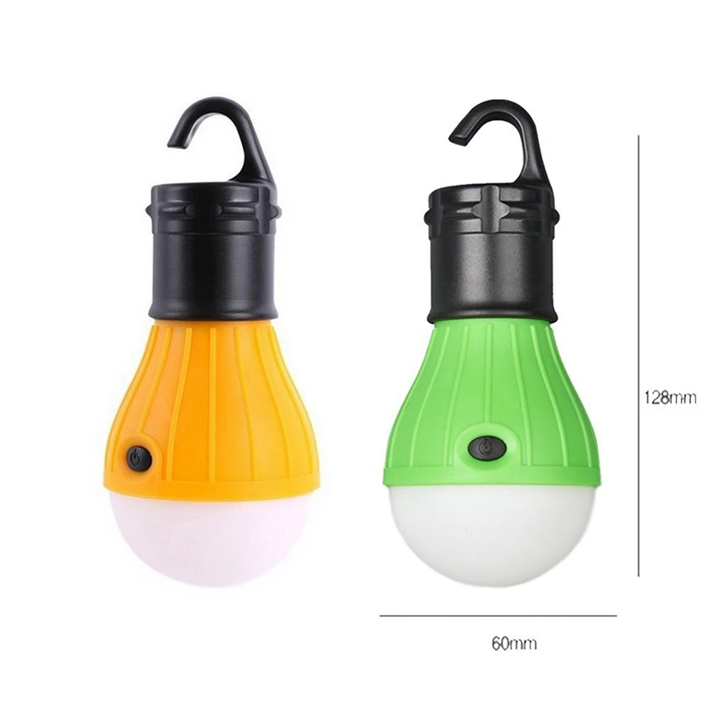 

4PCS Set Emergency Camping Tent Lamp White Light Portable LED Bulbs Hook up Energy Saving Outdoor Hiking Lantern