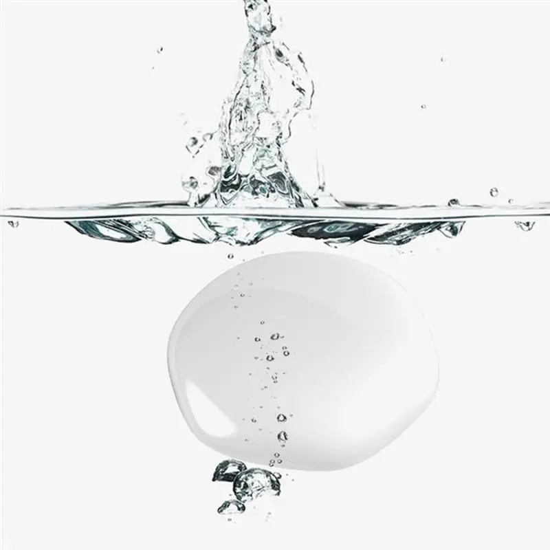 

Smart Wifi Water Flood Sensor Waterproof Rechargeable Water Alarm Home Security Basement
