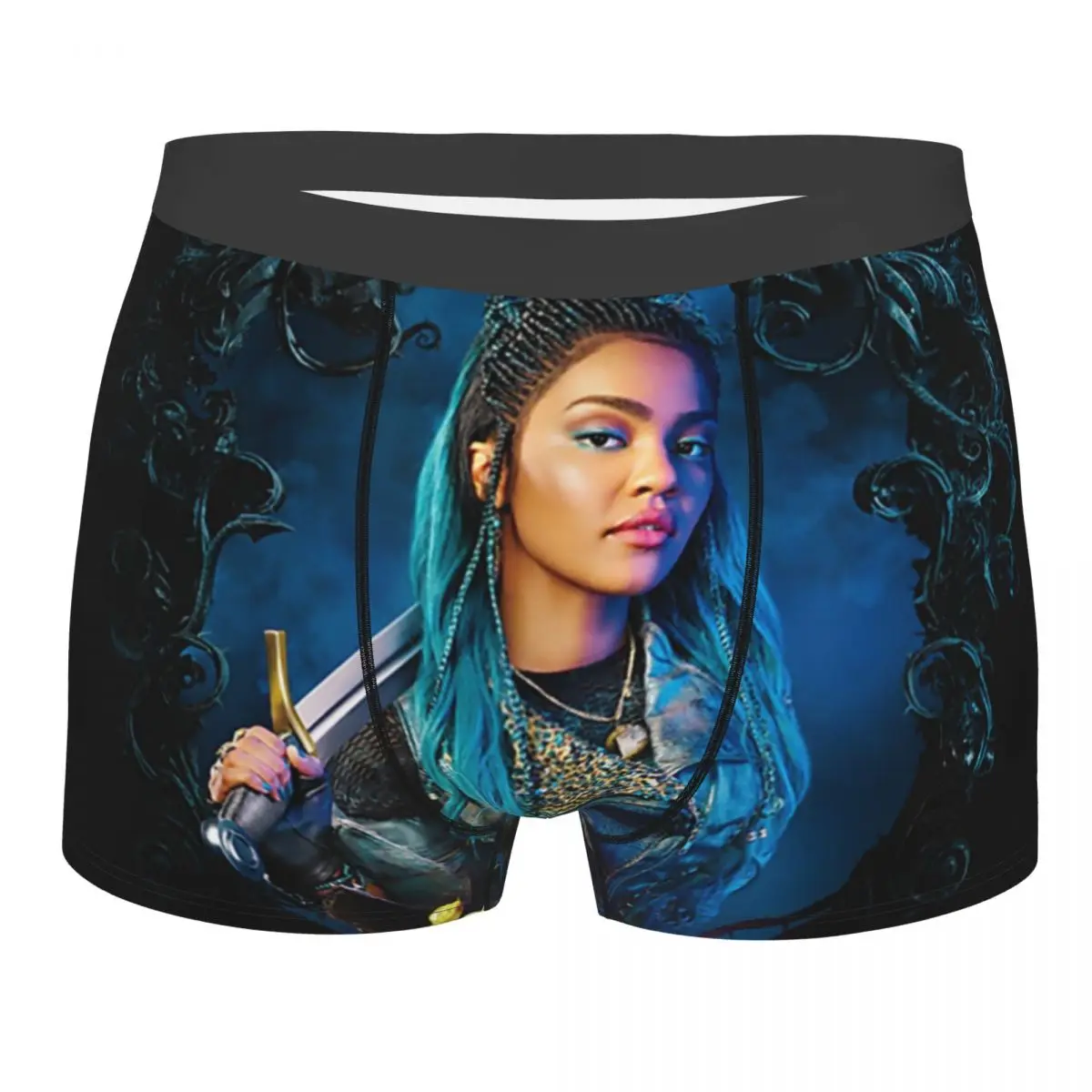 

Descendants Uma Watch Your Back Boxer Shorts Men 3D Print Male Soft Underwear Panties Briefs