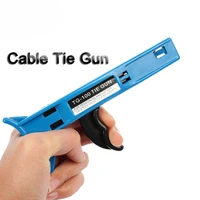 high quality tg 100 cable tie gun hand tools fastening tool and tensioning for nylon cable tightening the clamp when trimming