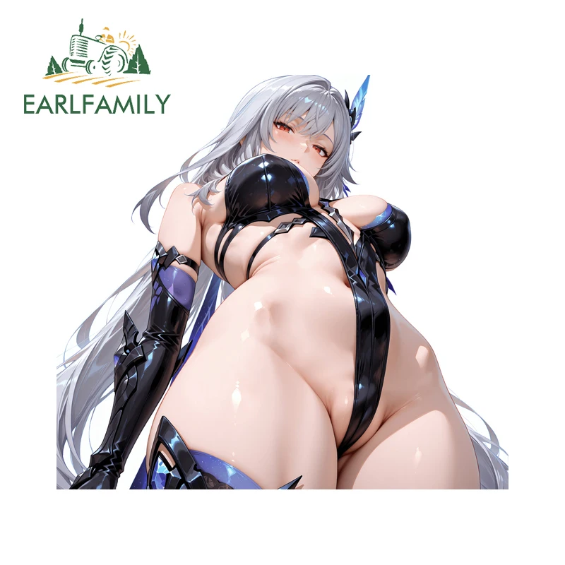 

EARLFAMILY Genshin Impact Sk 바 Очаровательные автомобильные наклейки фигурка Наклейки на доску для серфинга Отличные аксессуары Bmw