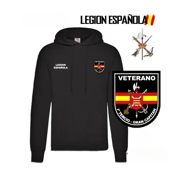 Io Tercio Gran Capitán Legión Es Brug Мужская толстовка с капюшоном (art.: 3920d2eb29bc9) - 3920d2eb29bc9