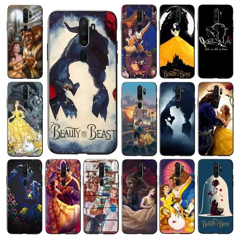 

Disney Beauty and the Beast Phone Case for Vivo Y91C Y11 17 19 17 67 81 Oppo A9 2020 Realme c3
