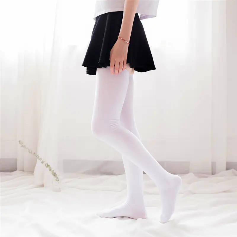 5pairs Women's Tall 185cm Cotton Socks Hold-Ups over the Knee Lengthened 80cm Thigh High Socks Autumn and Winter Women's Socks