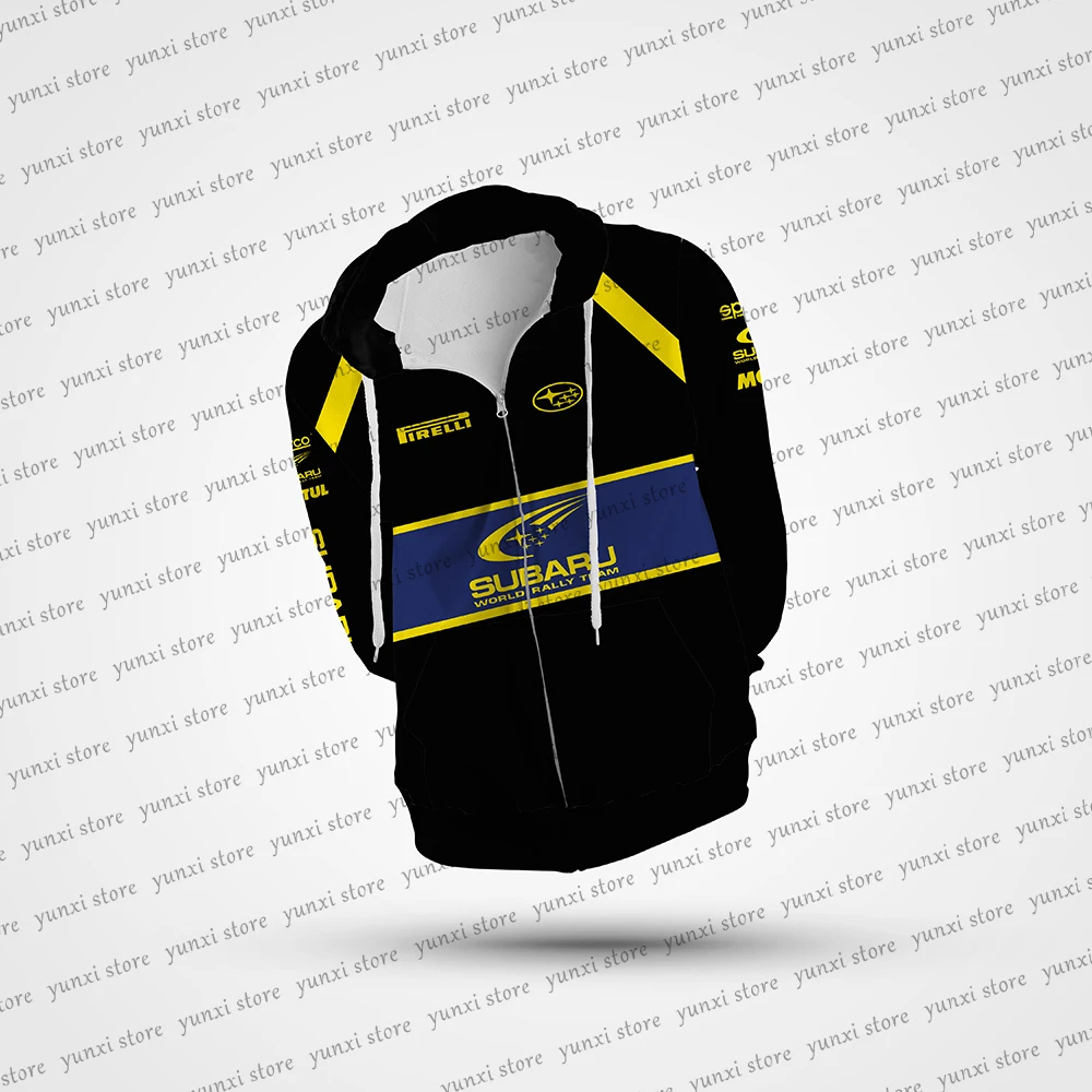 

Hot Sale 2022 Motorcycle SUBARU Men's Hoodie Outdoor Extreme Sports Zipper Shirts New Racing Fashion Big Edition Autumn Clothing