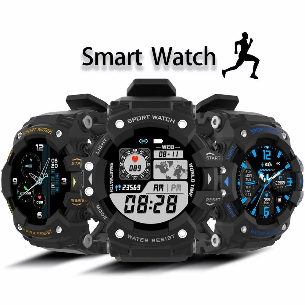 

2023 New LC11 IP68 Waterproof Men Smart Watch Sports Outdoor Sport Smartwatch Men Spo2/HR/BP Fitness Tracker Smart Clock Berserk
