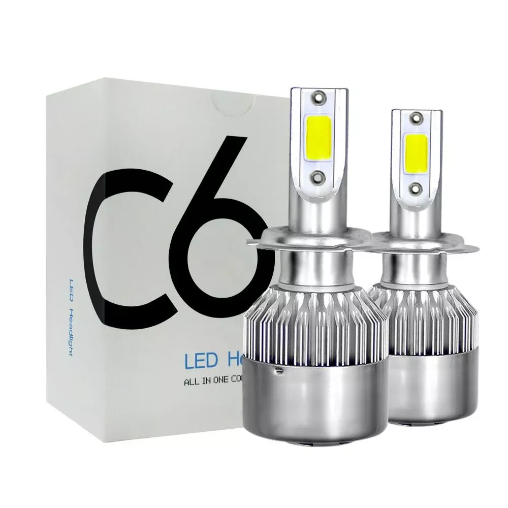 

2Pcs 80W 12V 8000LM H4 H16 Coche H7 Led Car Headlight Bulb H1 H13 H8 H9 H11 9005 HB3 9006 HB4 6000K 4300KAuto Headlamps
