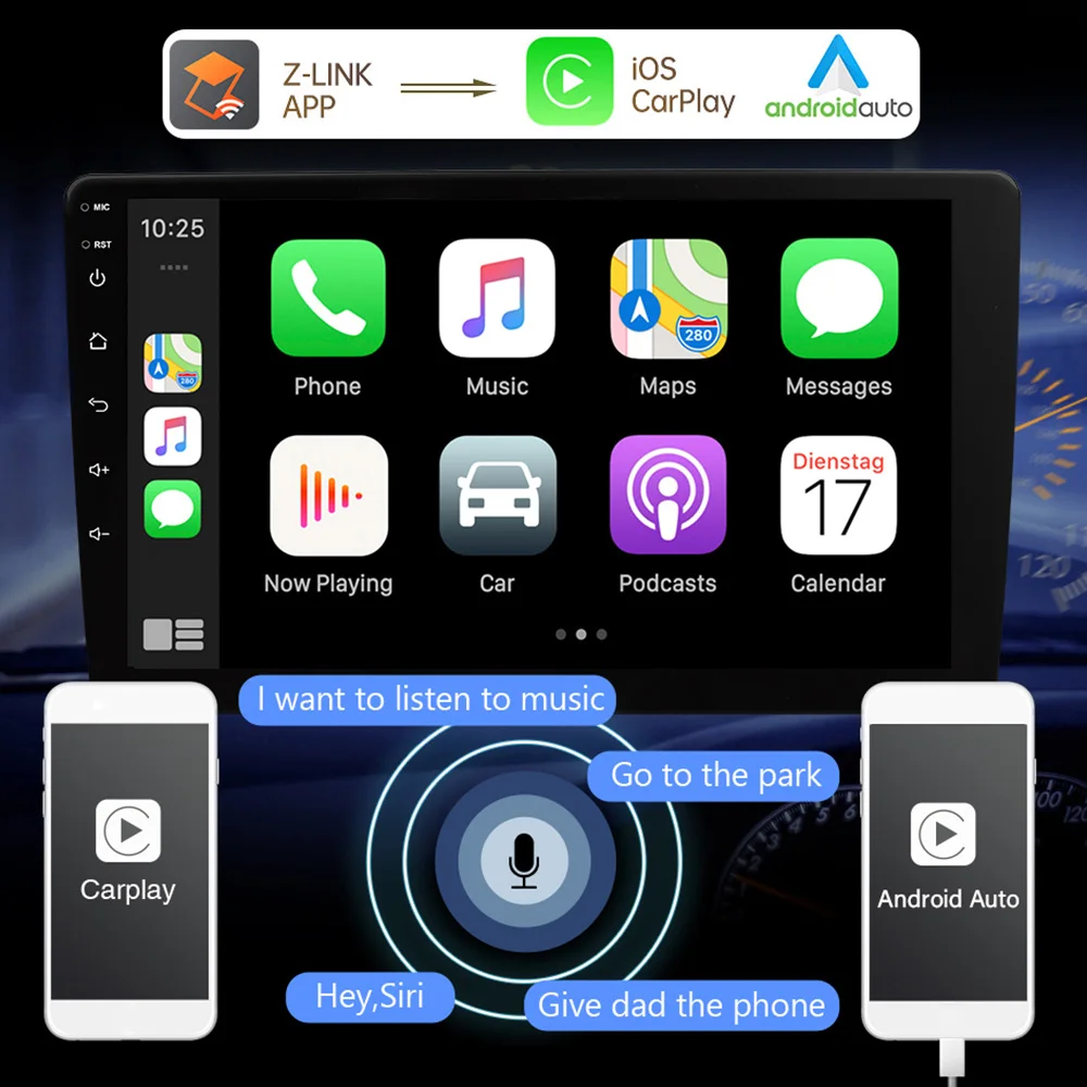 Автомагнитола Eunavi 7862c 4G Android для Suzuki Swift 2008-2016 GPS Carplay 2din 2 Din Автомобильный