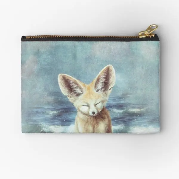 

A Fennec Is Dream косметические чехлы на молнии для женщин и мужчин, кошелек для хранения, карман, маленькие носки, упаковка для монет, денег, ключей, нижнее белье