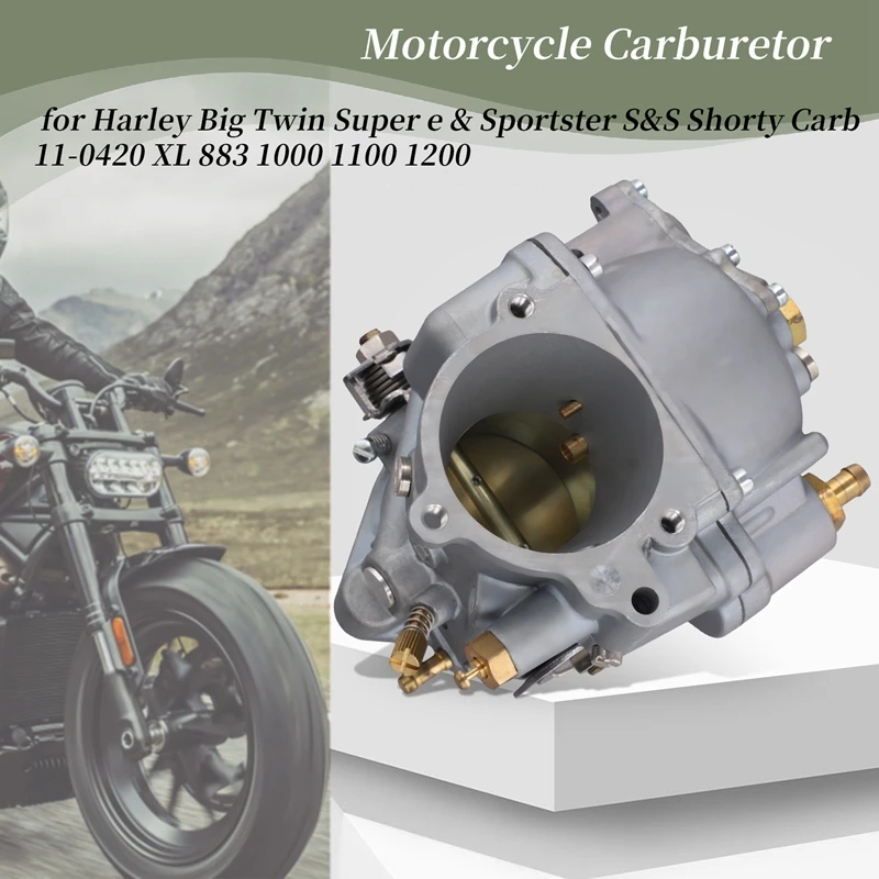 11-0420 карбюратор мотоцикла для Big Twin Super E и Sportster S&ampS Shorty Carb XL 883 1000 1100 1200