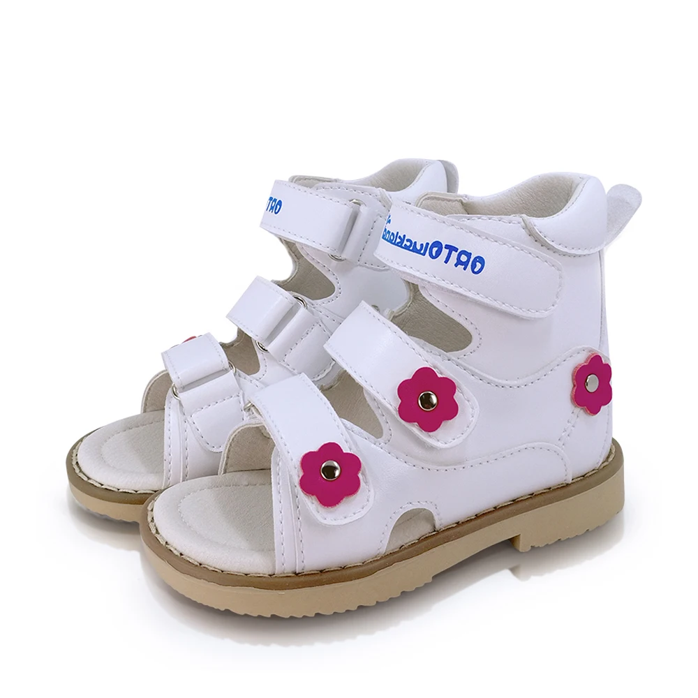 Kids Sandals Girls AFO Orthopedic Footwear Spring Summer Adorable Mixed Color Ankle Brace Shoes For Children Toddler Boys