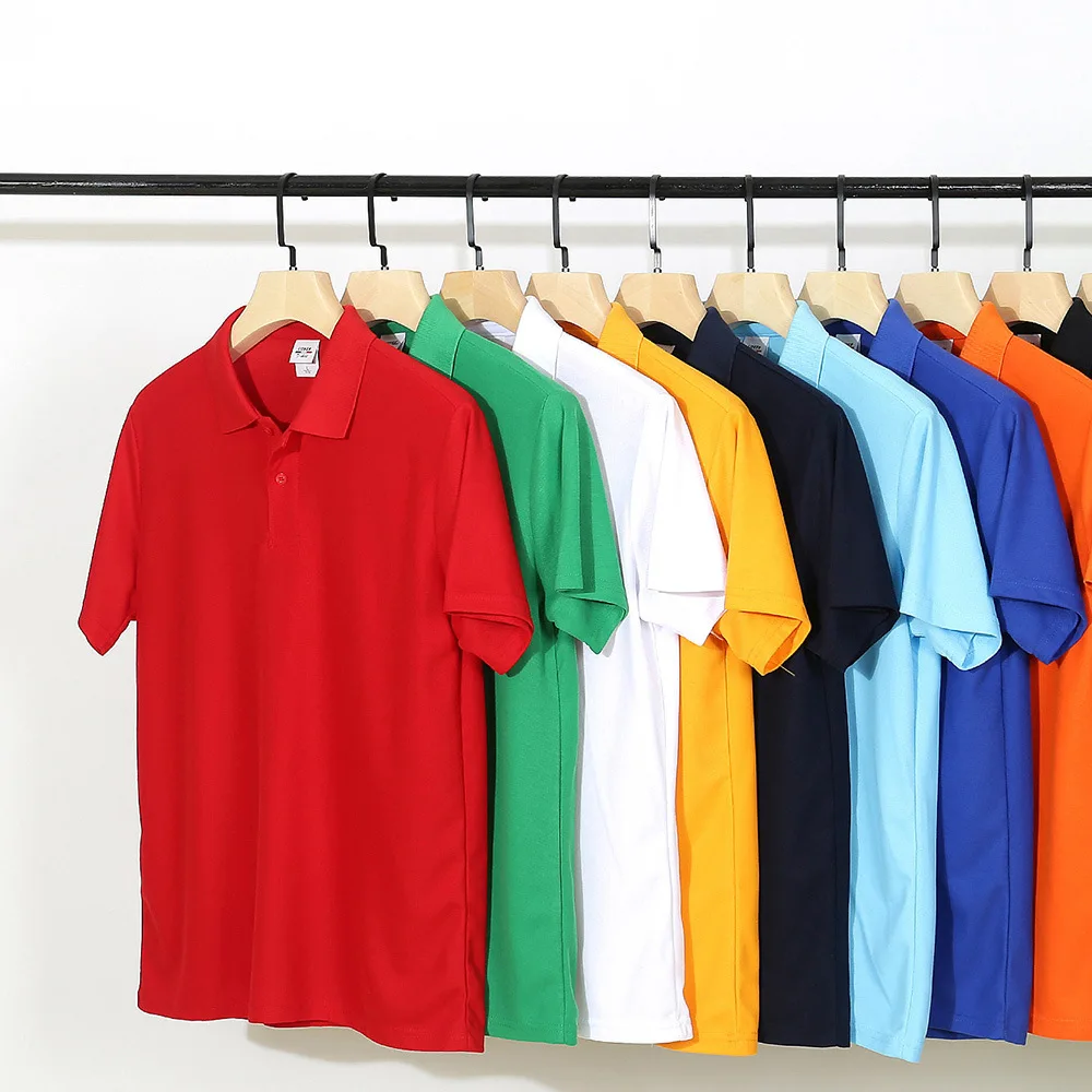 

2021 custom combed cotton short sleeve T-shirt POLO unlined upper garment