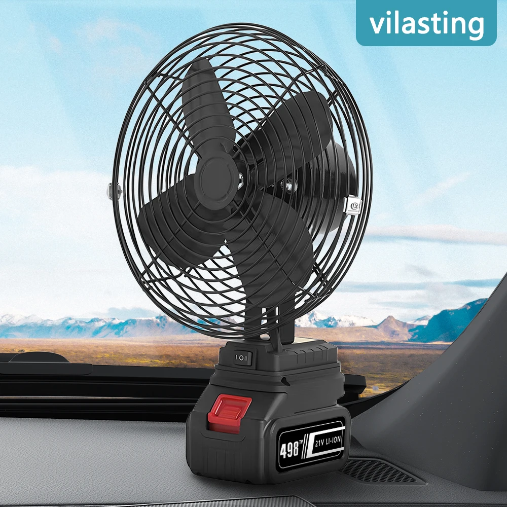 Портативный 8-дюймовый Металлический Настольный Вентилятор С Беспроводным