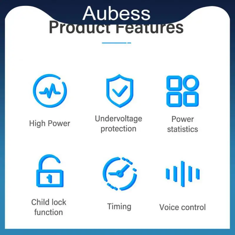 

Умный выключатель с измерением, с голосовым управлением, с поддержкой Alexa Google Home