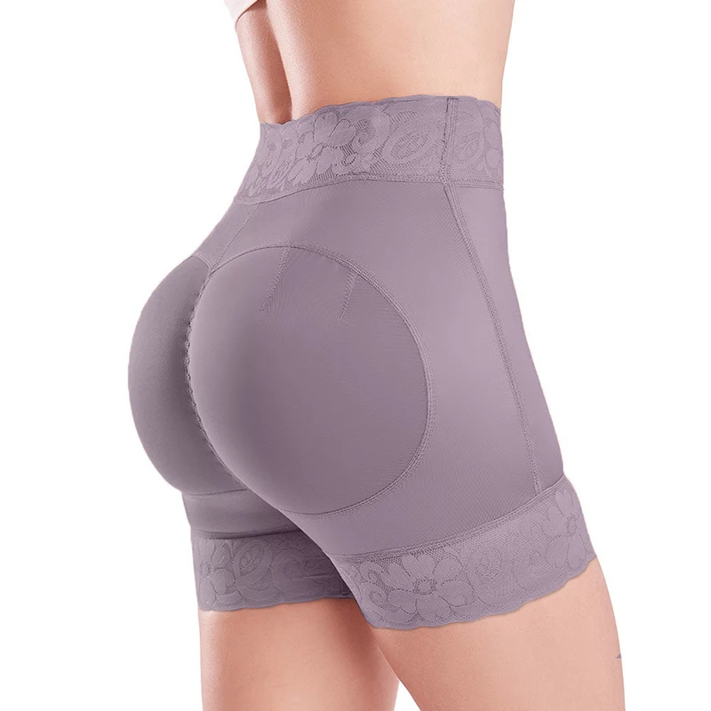 Fajas Colombianas High Waisted Hip Enhancer Panties Short Butt Lifter Body Shaper Tummy Control Waist Trainer Pads Seamless