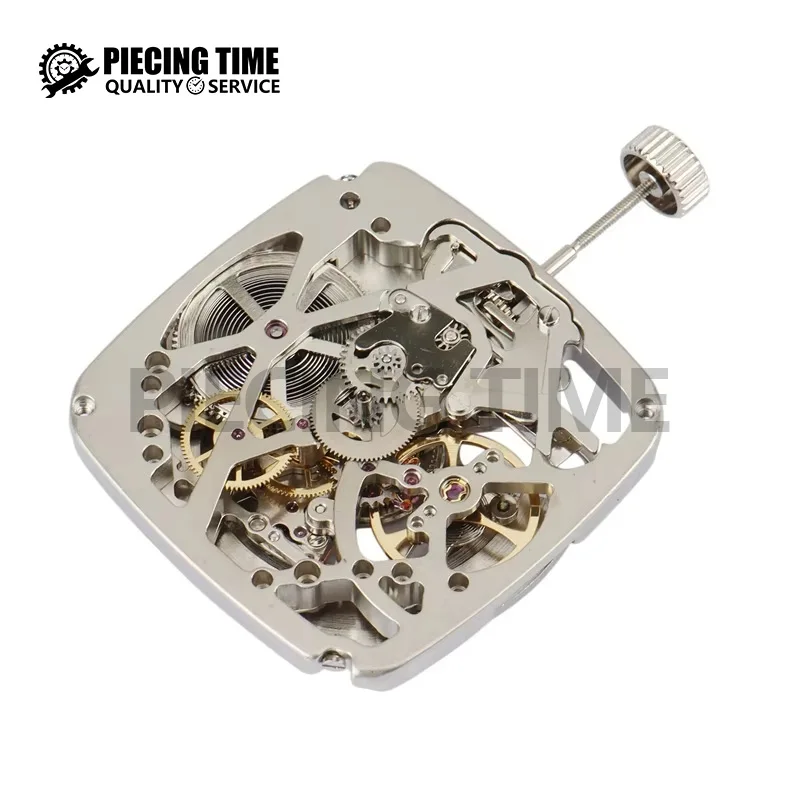 Полностью автоматический механический механизм квадратный для часов аксессуары
