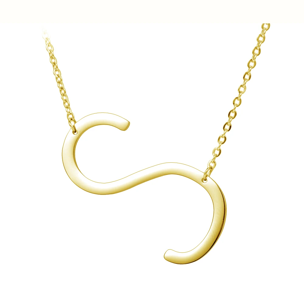 

New Arrive Necklace Stainless Steel Silver Gold Color Name Pendant