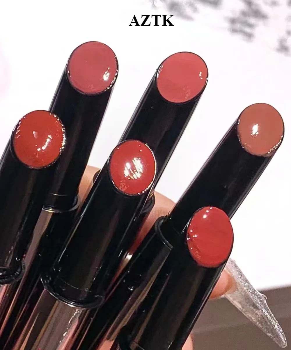 Косметическая Желейная помада AZTK пузырьковая стойкая увлажняющая зеркальная