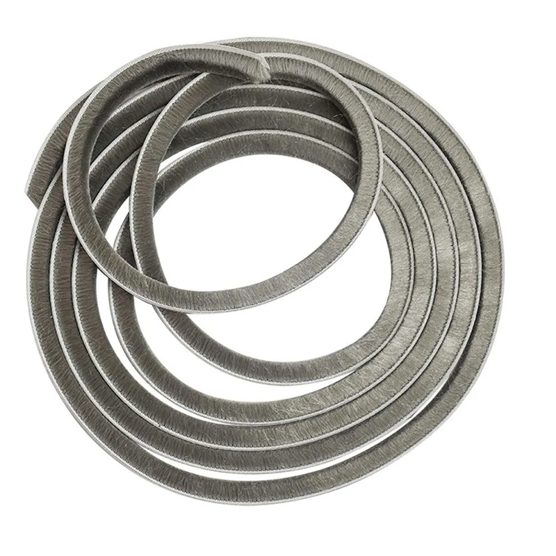 

Sealing Strip, Door Brush Seal, Weather Strip, For Sliding Doors, Windows, Self-Adhesive Insulating Door Seal,5Mx0.9Cm