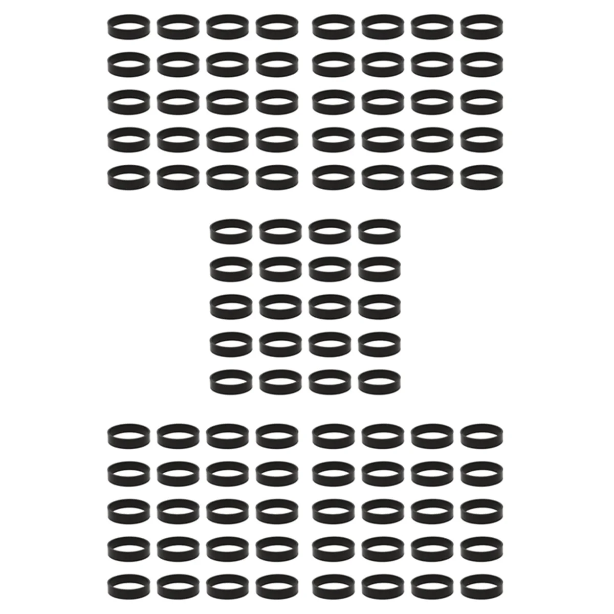 

100 Pcs 301291 Vacuum Cleaner Knurled Belts for Vacuum Cleaner Replacement Belt for Series Models G3 G4 G5 G6 G7