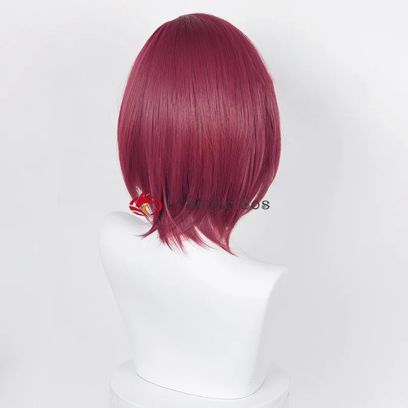 Игра IS IBARA SAEGUSE Deep Rose Длинные или короткие парики для косплея Термостойкие