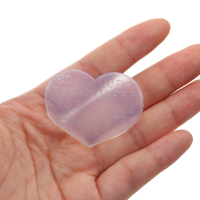 Y1UB мини-буквы и цифры 3D украшения для ногтей УФ-кристаллическая эпоксидная форма