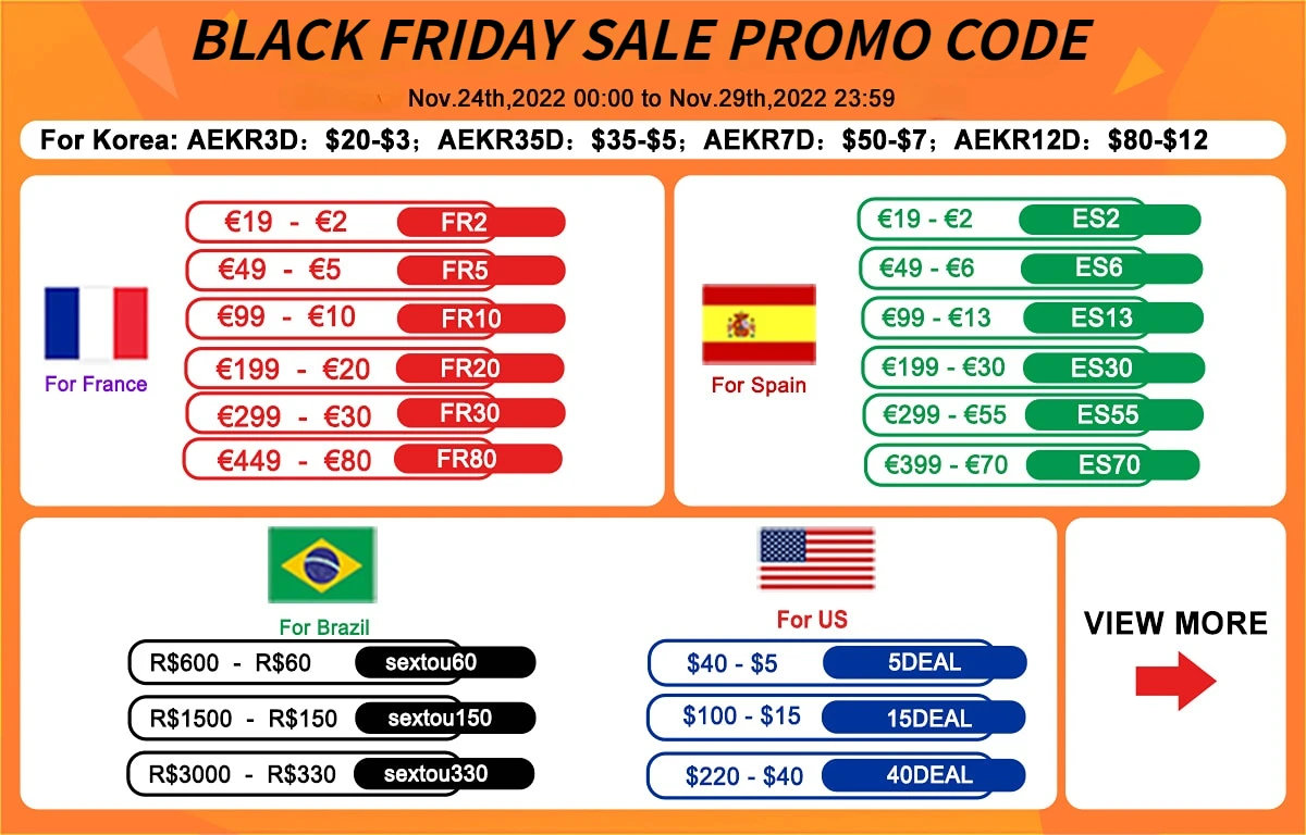 

Black Friday Sale Promo code !