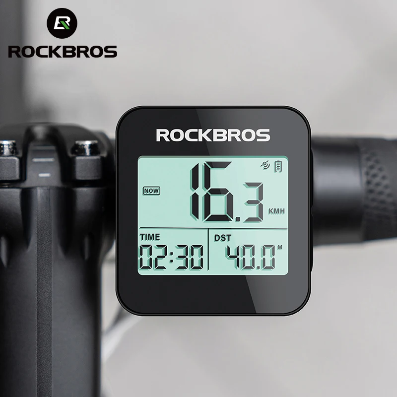 

Rockbros Bike Computer GPS Speedometer Road Bike MTB Waterproof Automatic Digital Stopwatch 2023 Odometer 2023 Computer