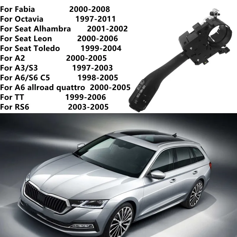 Фото Переключатель фар круиз-контроля для VW jetta Golf Beetle Sharan passat b5 Skoda Fabia Octavia Seat Leon Audi a3 8L0953513J №2
