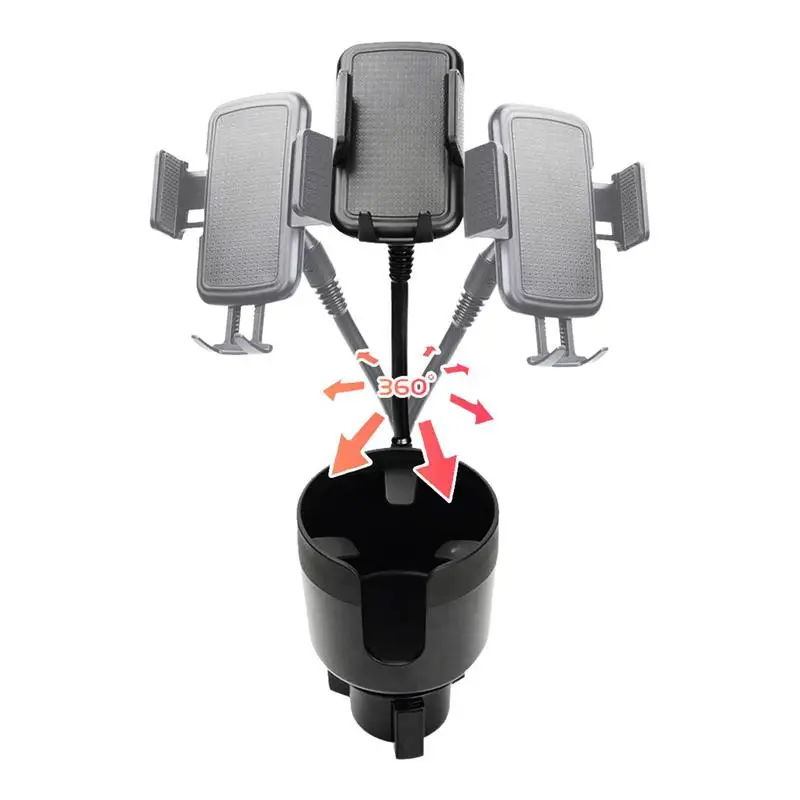 

Держатель для стакана, держатель для телефона для автомобиля, грузовика, 2 в 1, автомобильный держатель для стакана, расширитель, адаптер, универсальный держатель для телефона, для любого смартфона