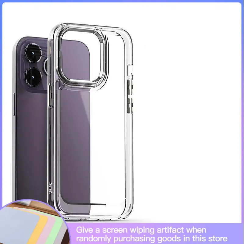 

Роскошный противоударный Прозрачный чехол для IPhone14 14Promax 13Promax 12Promax 11Pro Max X Xs XR Max 7 8 Plus, чехол-бампер
