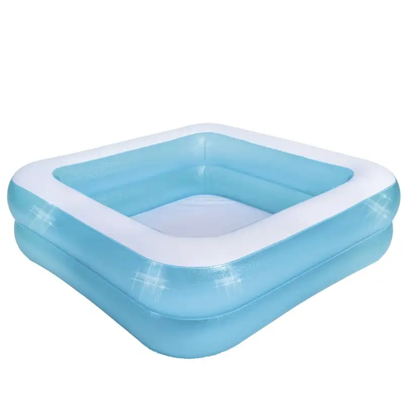 

Inflatable Blue and White 2-Ring Swimming Pool Pool float adult 암튜브 성인 Swimming floats for kids Pool floats Beach toys