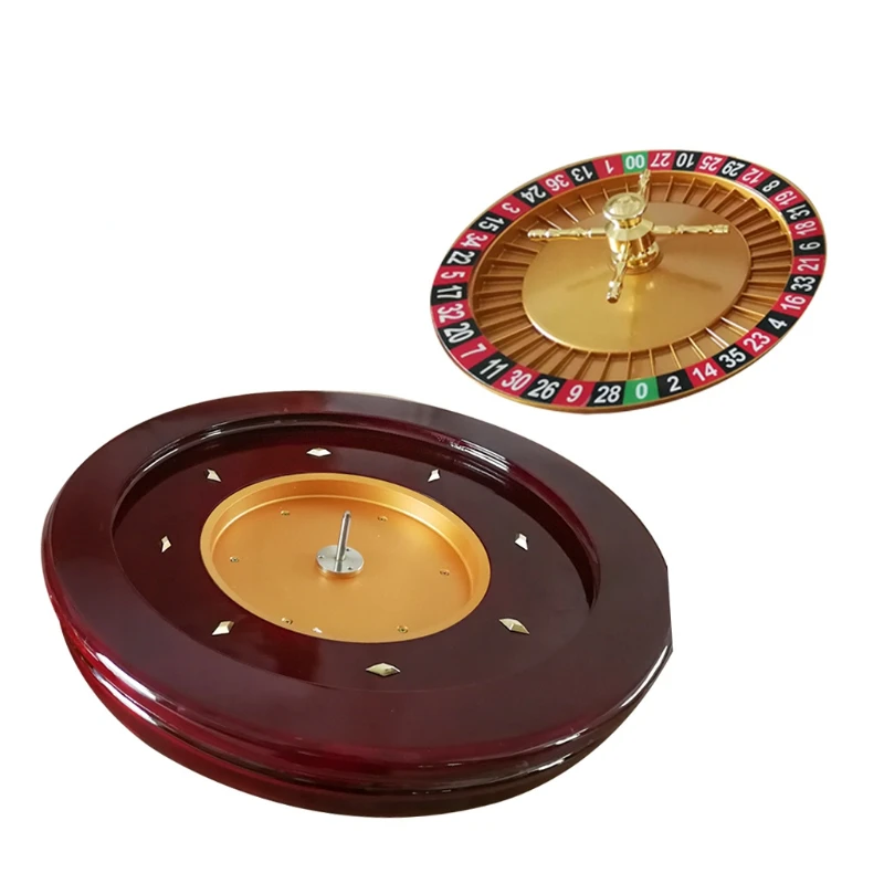 

Inch Casino Luxury Solid Wood American Roulette Wheel with Ball Marker