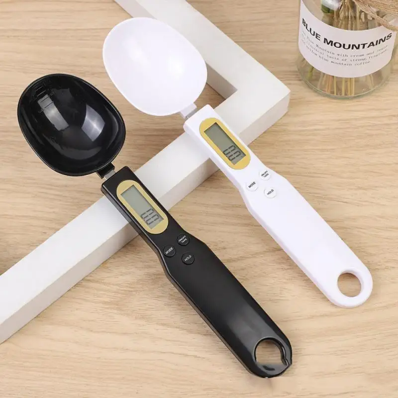 

Battery Power Supply Baking Measuring Spoon Led Display Household Weighing Scoop High-precision Mini Electronic Scale Kitchen