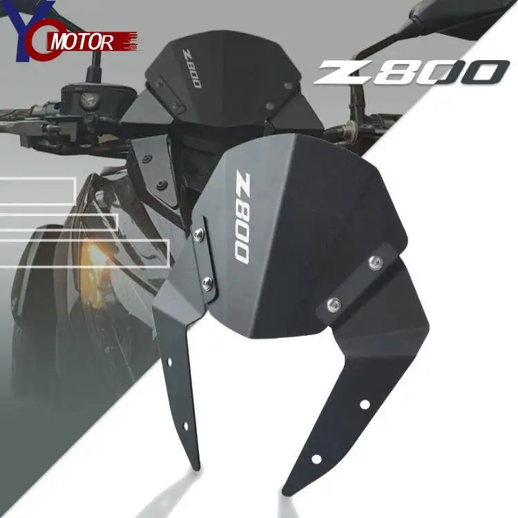 

For KAWASAKI Z800 2013 2014 2015 2016 Motorcycle Windscreen Windshield Wind Deflector Shield Screen Protector Accessories Z 800