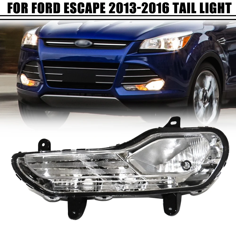 Противотуманная фара противотуманная лампа дневного света для Ford Escape 2013 2014 2015 2016