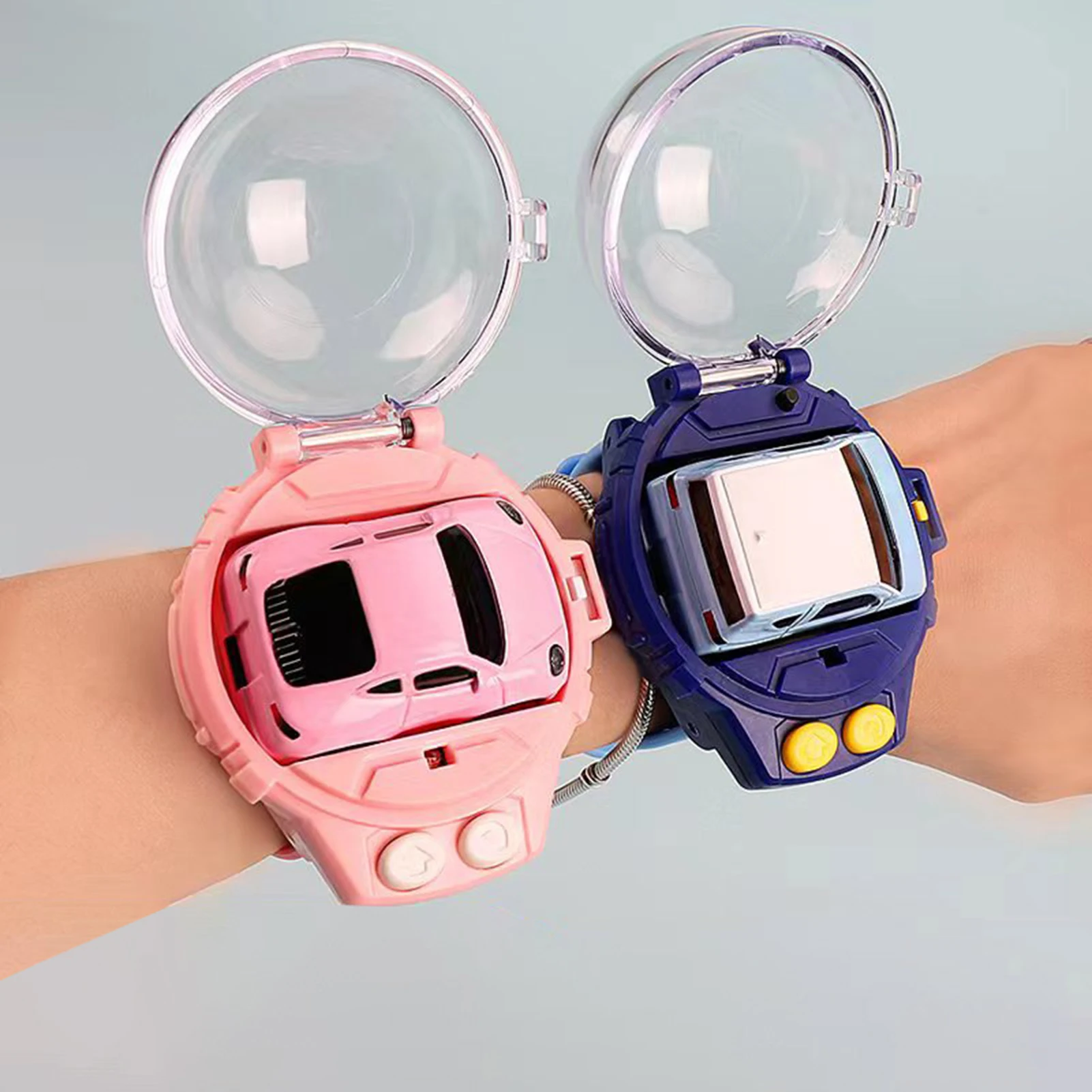 

Mini Watch Control Car 2.4 Ghz Wrist Racing Car Watch USB Rechargeable Watch RC Car Toys for Children Birthday Christmas Gifts
