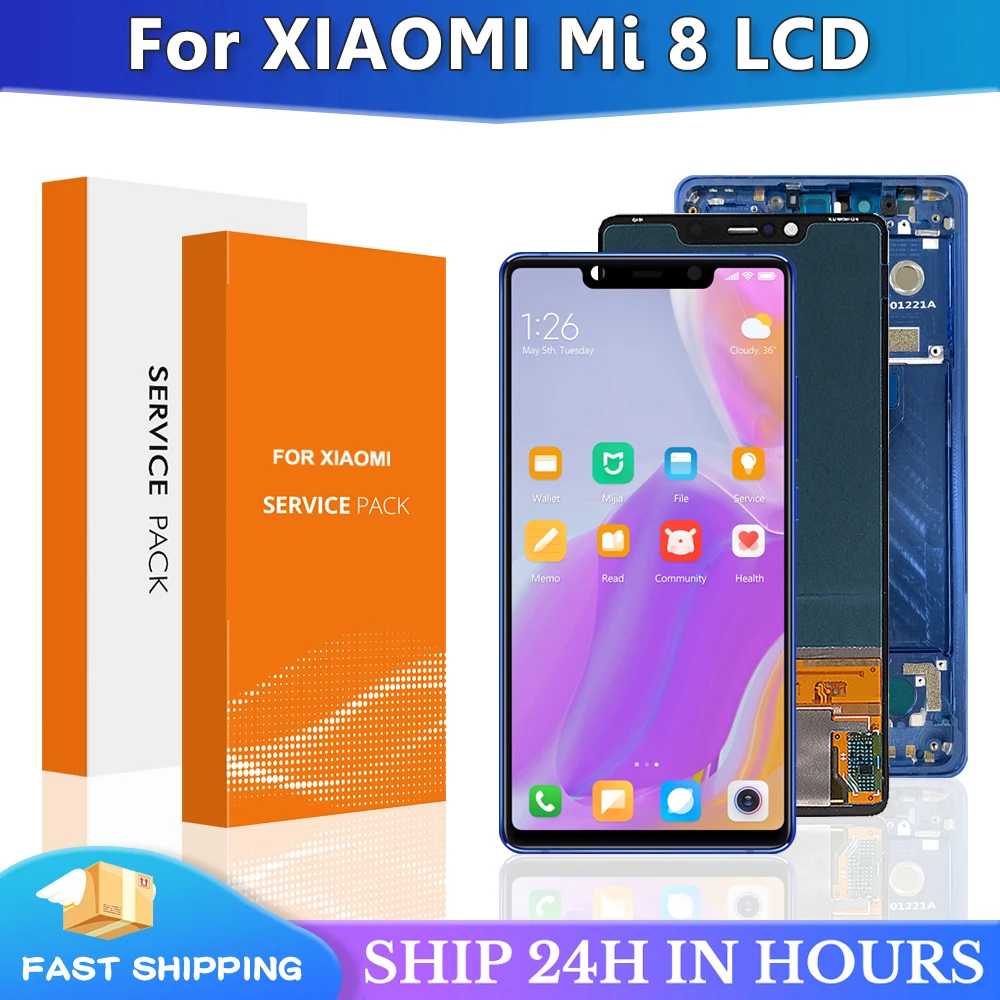 

5.88" Original Lcd For Xiaomi Mi8 SE Mi 8 SE MI8SE Super Amoled LCD Display Touch Screen Digitizer For Xiaomi Mi 8SE LCD Screen