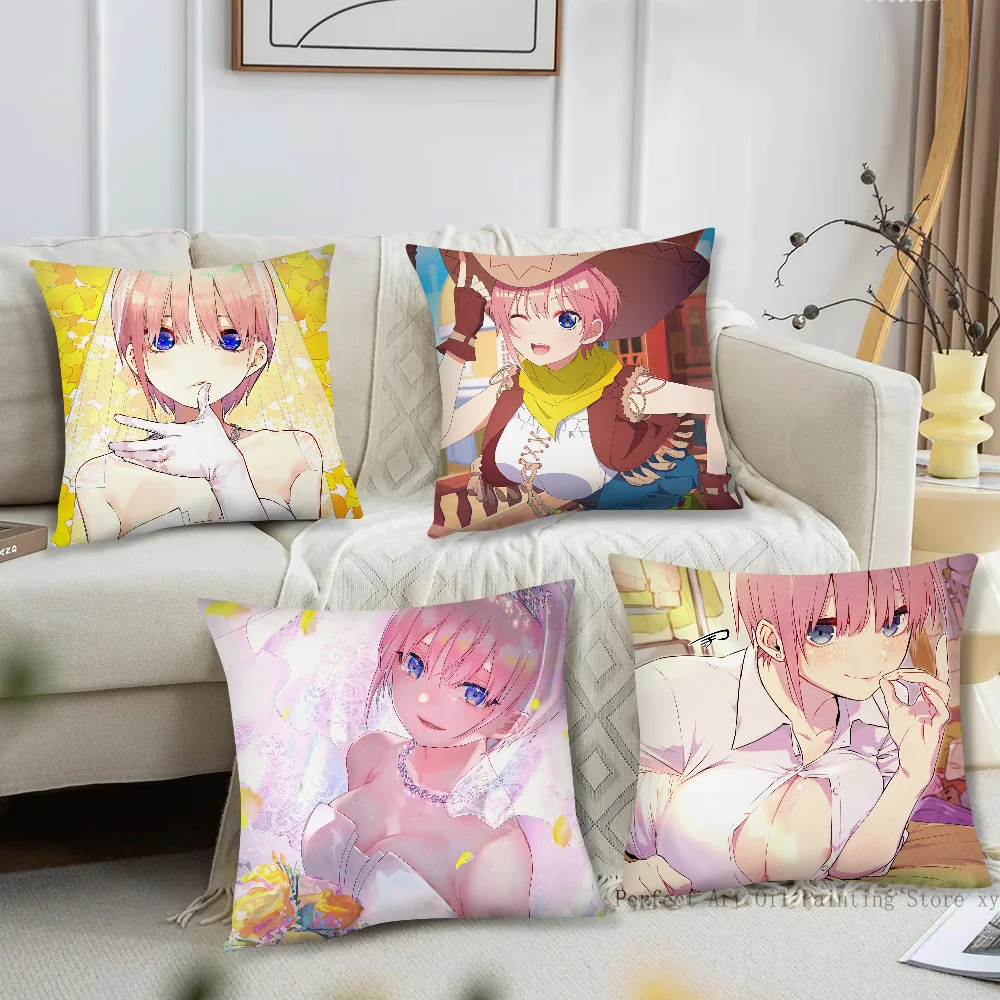Аниме Девушка Ичика Накано наволочка модная квадратная спальня диван комната Ins