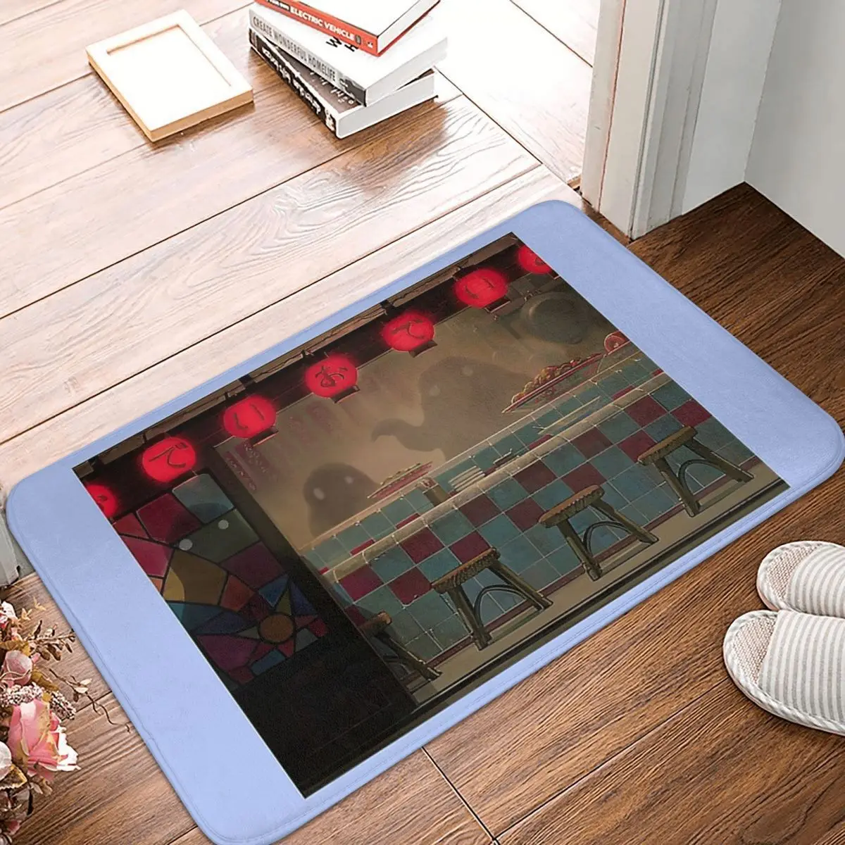 

GhostBath Mat tattoo Doormat Living Room Carpet Outdoor Rug Home Decor