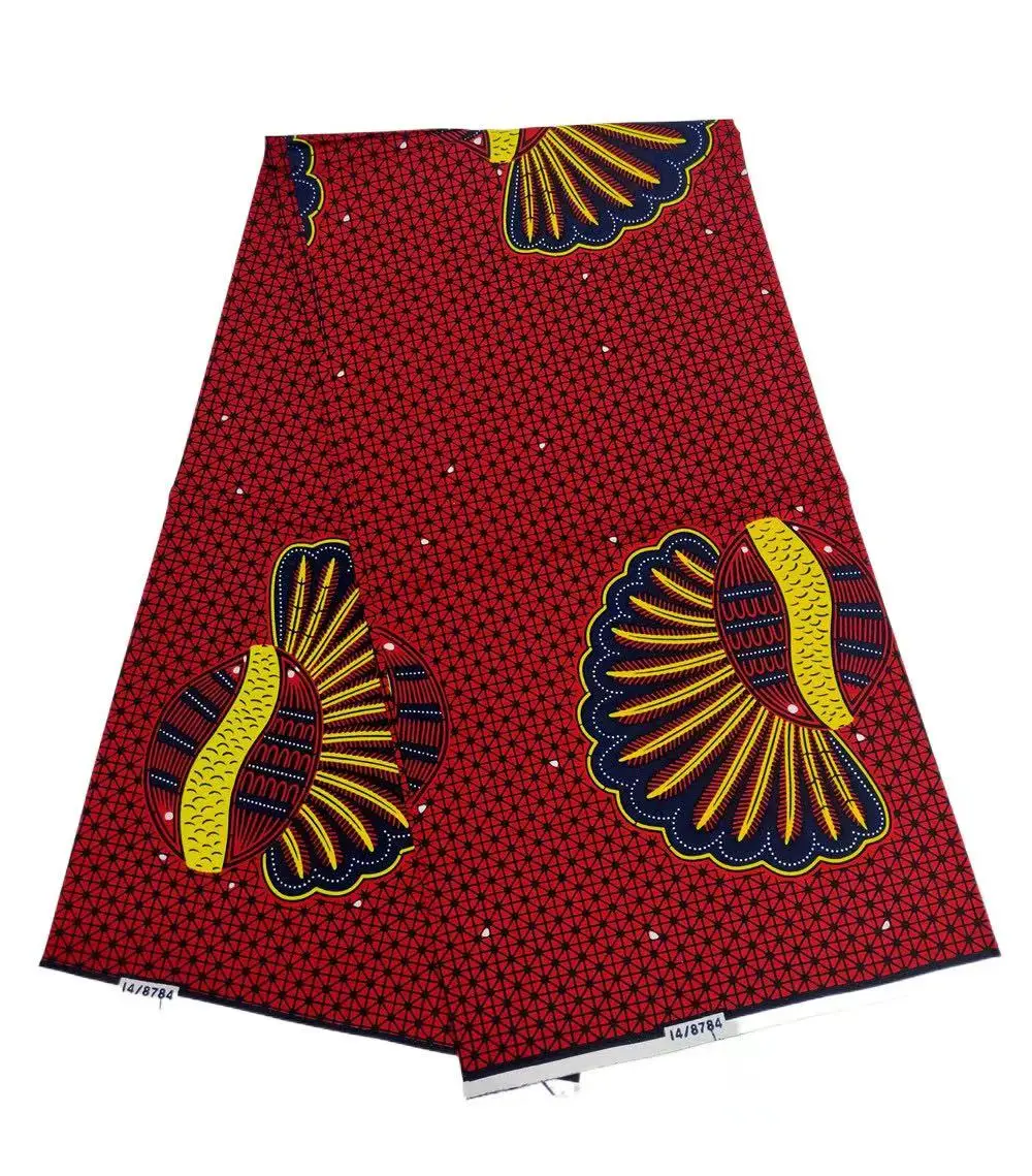 

New Style Hollandais African Fabrics Nigerian Wax Print Fabric High Quality African Ghana Wax Fabrics For Patchwork H3