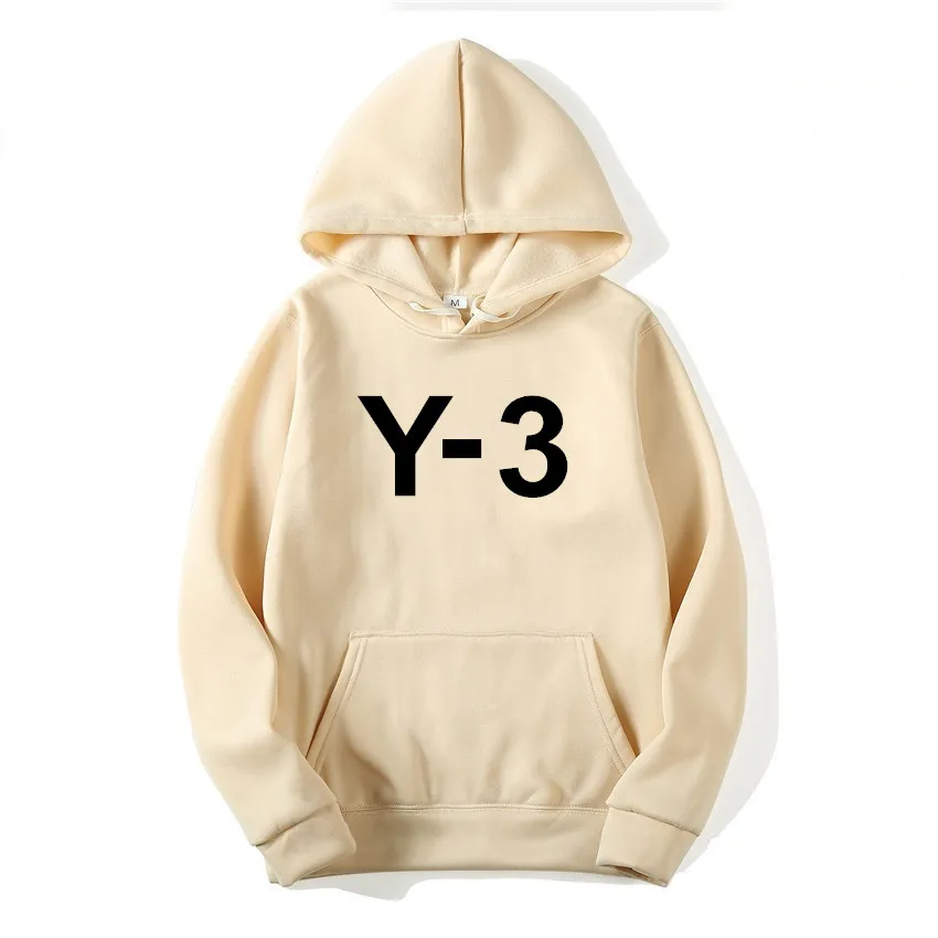 

Y3 Yohji Yamamotos модная толстовка с принтом для мужчин теплая Свободная Толстовка с длинным рукавом уникальный пуловер унисекс толстовки y2k одежда