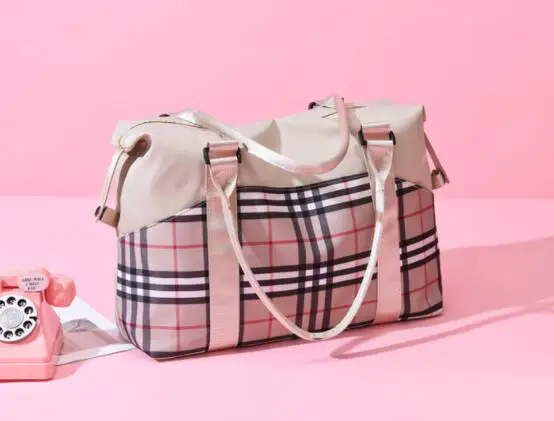Travel bag large capacity wholesale short-distance handbag storage bag dry and wet separation sleeve trolley luggage bag
