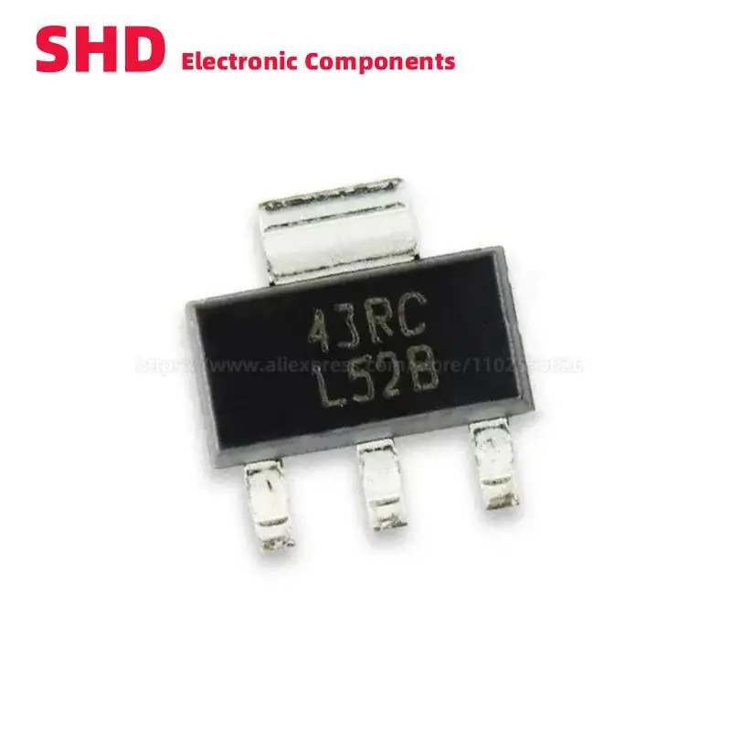 10 шт. Φ LM3940 3,3 V 3V3 L52B SOT-223 Φ/NOPB SMD, линейный стабилизатор напряжения LDO IC